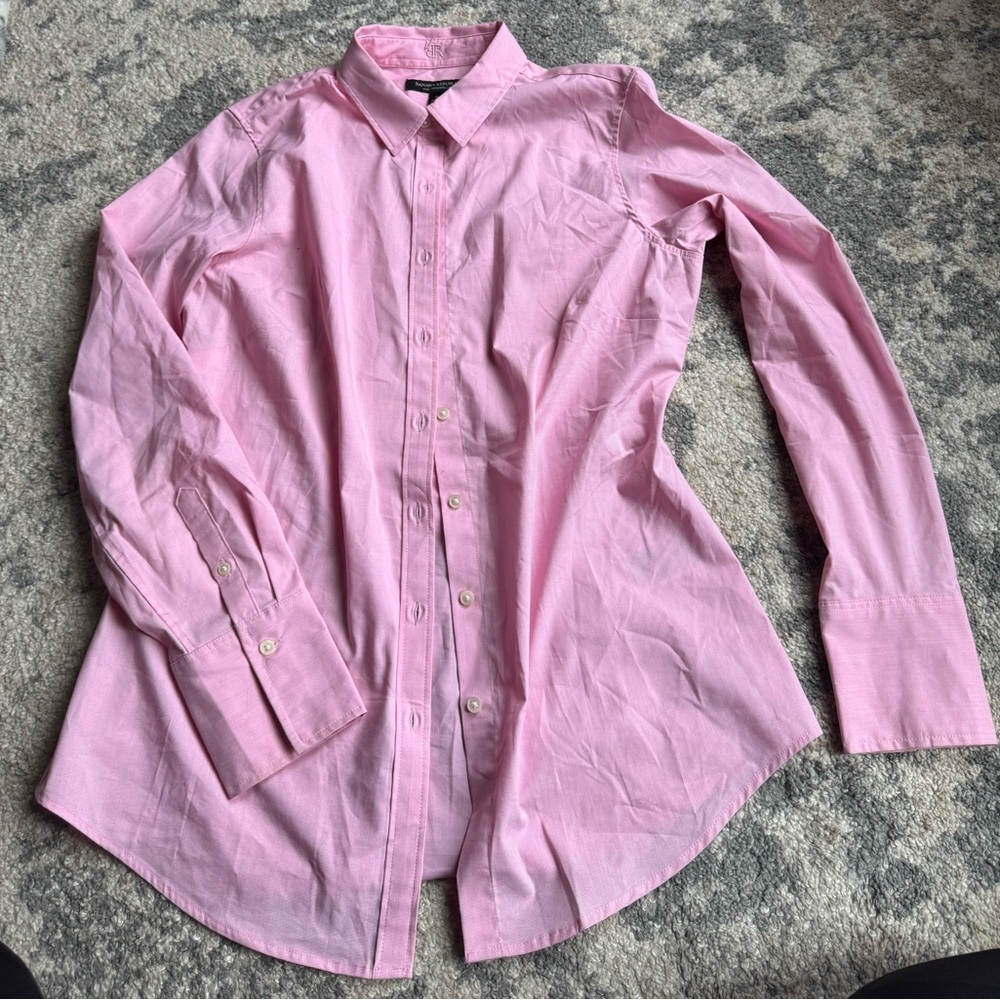 Banana Republic Light Pink Collared Shirt
